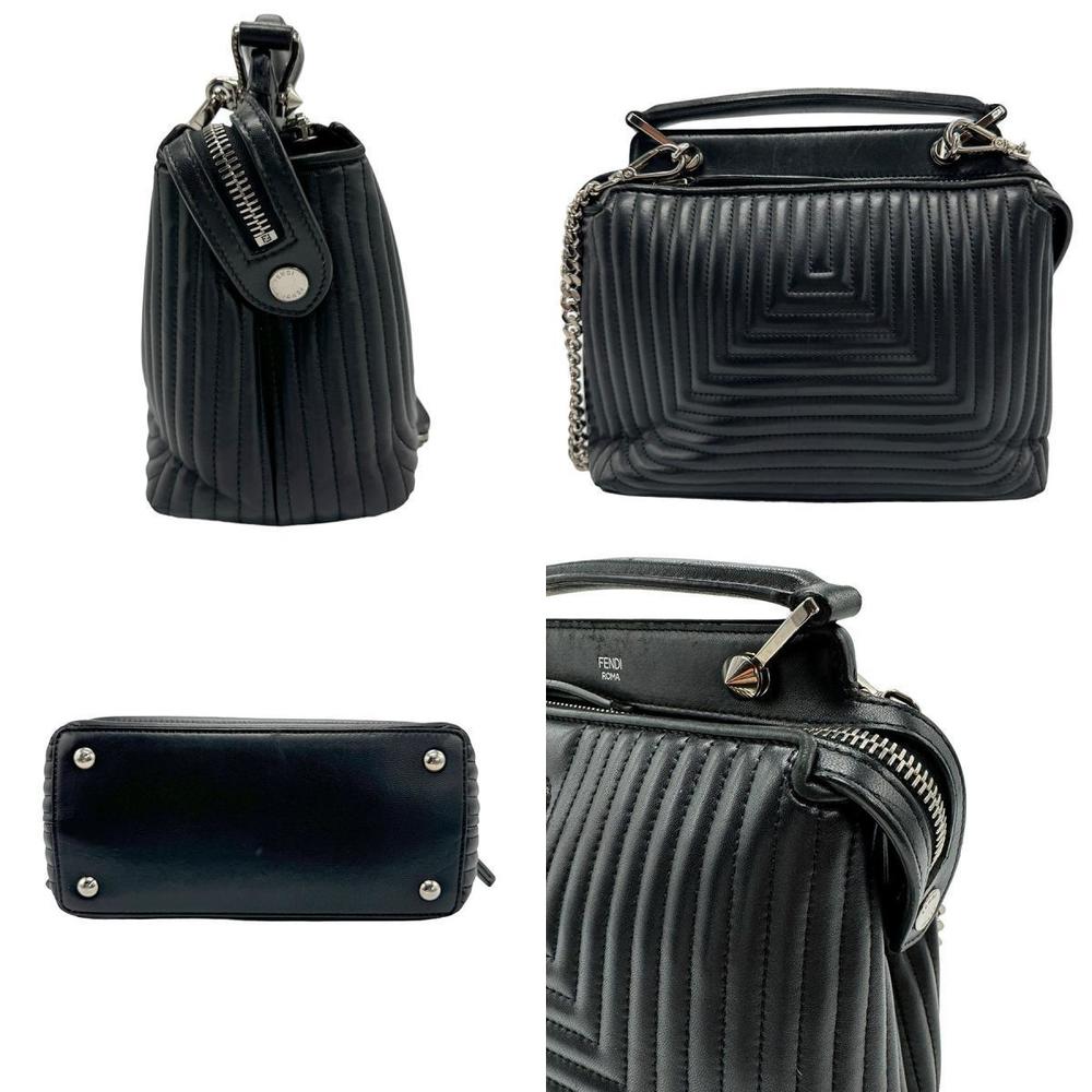 Fendi Dot Black Com Bag Shoulder